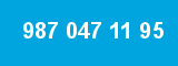 987 047 11 95